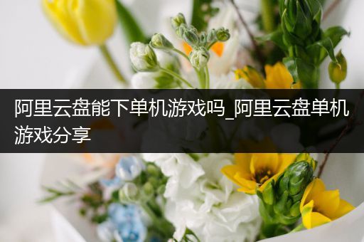 阿里云盘能下单机游戏吗_阿里云盘单机游戏分享