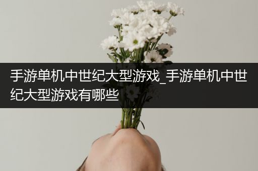 手游单机中世纪大型游戏_手游单机中世纪大型游戏有哪些