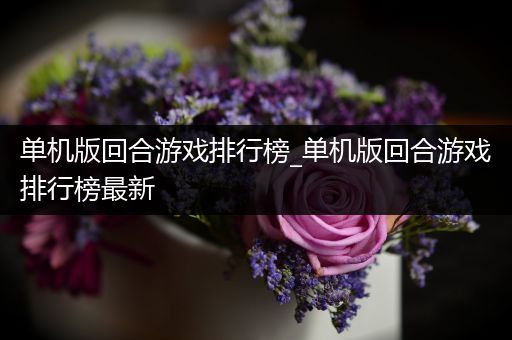单机版回合游戏排行榜_单机版回合游戏排行榜最新