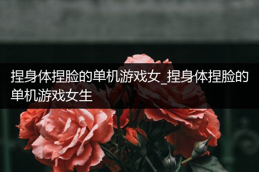 捏身体捏脸的单机游戏女_捏身体捏脸的单机游戏女生