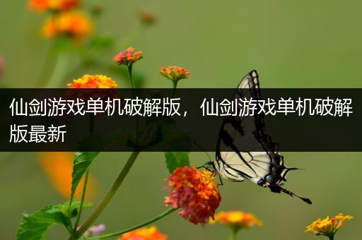 仙剑游戏单机破解版，仙剑游戏单机破解版最新