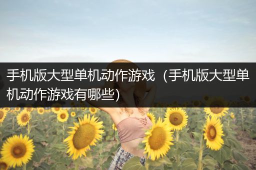 手机版大型单机动作游戏（手机版大型单机动作游戏有哪些）